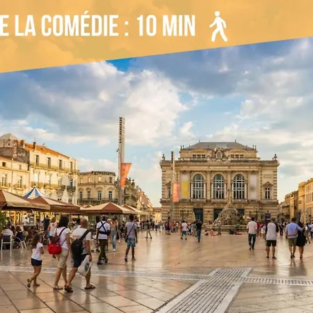 La Eximia - Hyper Centre Avec Patio Prive Montpellier