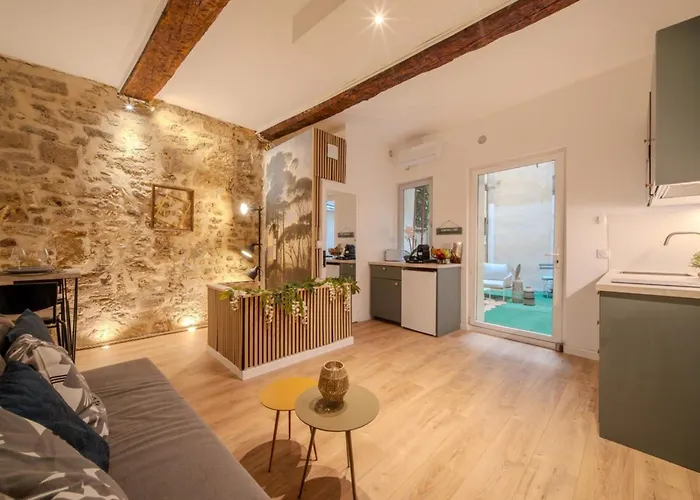 Apartamento La Eximia - Hyper Centre Avec Patio Privé Montpellier